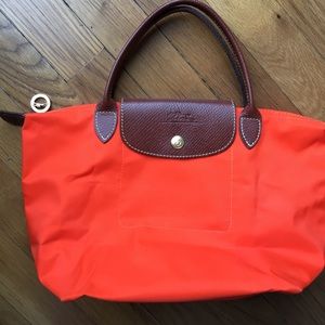 Longchamp Le Pliage Mini Nylon Tote | Orange